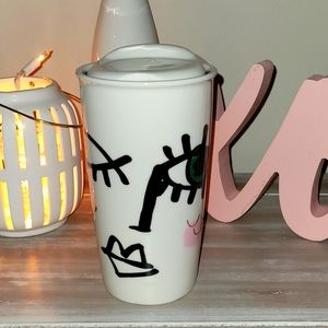 Starbucks 2015 Winking Face Travel Mug